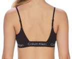 Calvin Klein Women's Lightly Lined Bralette - Black/White