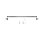 800mm Double Towel Rail Rack Bar CUT TO SIZE Chrome Round stainless steel wall towel holder storage shelf