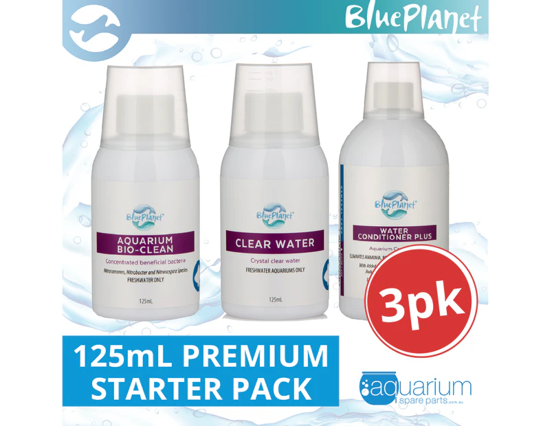 Blue Planet Premium Starter Kit 125ml (3pk)