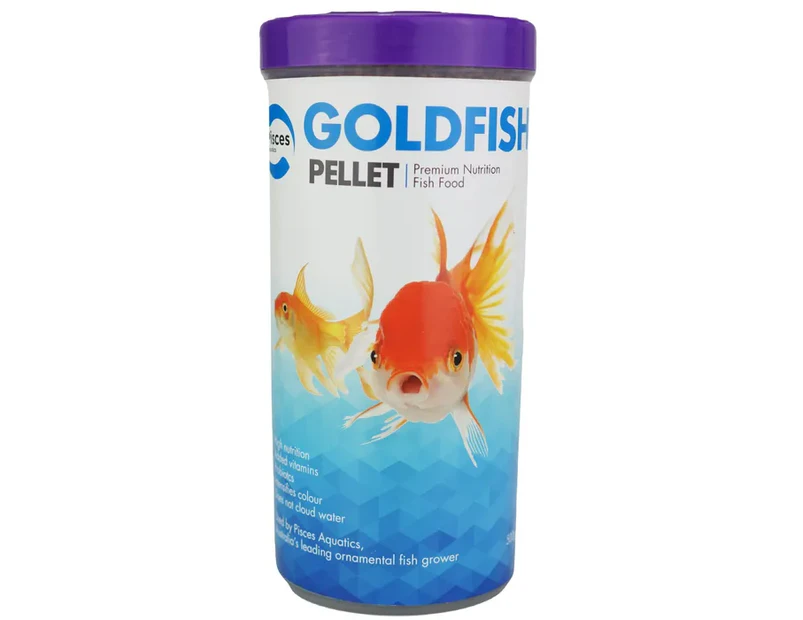Pisces Aquatics Goldfish Pellet Food 500G (PACO14)