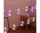 Water-resistant Wishing Ball Curtain String Lights Fairy Hanging Lights for Christmas Tree Decoration Patio Lawn Garden Wedding - Warm White