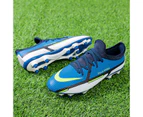 Soccer Shoes For Kids Non Slip Boys's Football Boots Ag Fg Tf Child Football Boots - Blue