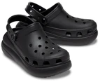 Crocs Classic Crush Platform Clog Sandals - Black