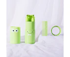 1 Set Trips Wash Cup Sub Bottle Comb Mirror Anti Corrosion Portable Wash Cup for Camping - Green