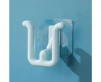 4Pcs Slippers Rack Wall-Mounted Self-Adhesive No Punching Bathroom Simple Slipper Hook Household Stuff - Multi