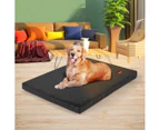 Dog Calming Bed Warm Soft Plush Comfy Sleeping Memory Foam Mattress Alex XXL Black