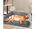 PaWz Pet Bed Sofa Dog Bedding Soft Warm Mattress Cushion Pillow Mat Plush XXL