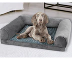 Pawz Pet Bed Sofa Dog Bedding Soft Warm Mattress Cushion Pillow Mat Plush XXL