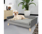 Pawz Pet Sofa Bed Dog Warm Soft Lounge Couch Soft Removable Cushion Chair Large