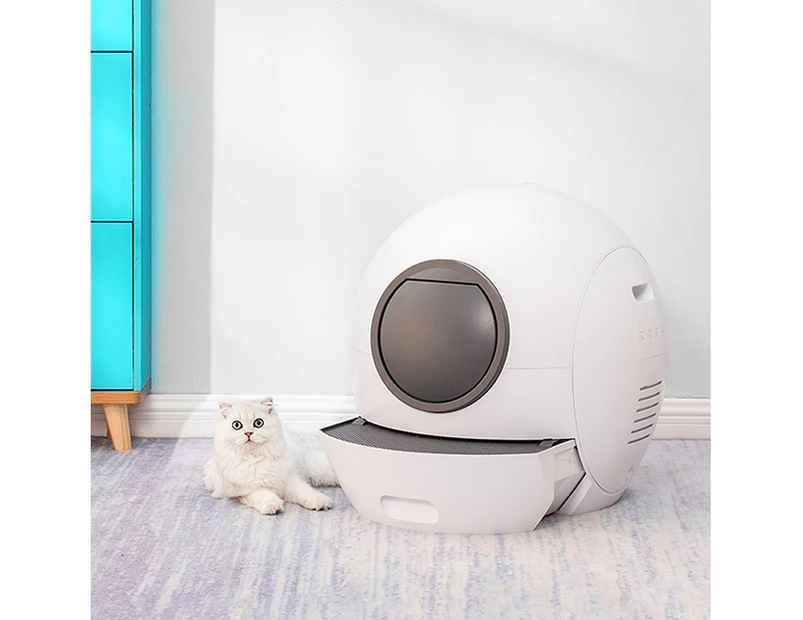PaWz Automatic Smart Cat Litter Box Self-Cleaning With App Remote Control Large