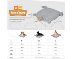 PaWz Pet Bed Cat Calming Beds Dog Squeaky Toys Cushion Puppy Kennel Mat Grey M