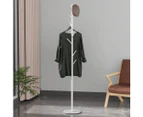 Coat Rack Metal Freestanding Coat Rack Garment Rack for Clothes, Bags, Hats Clothes Stand Organizer for Home, Office, Entryway, Hallway - Gold