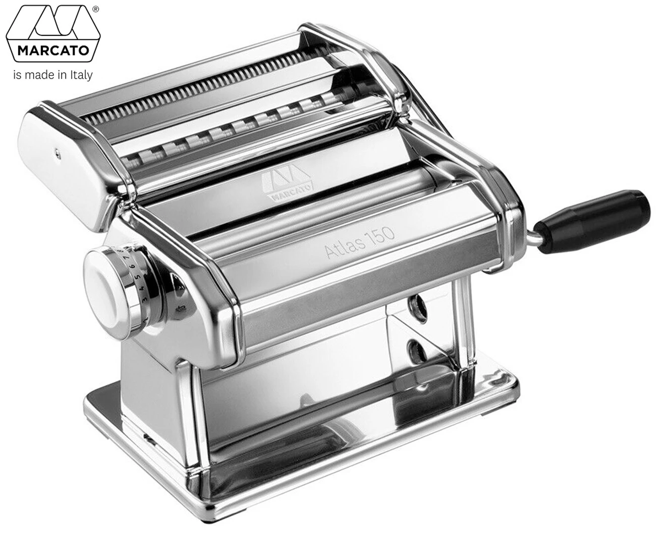 Marcato Atlas 150 Lasagne/Fettuccine/Tagiolini Pasta Noodle Machine/Maker Roller