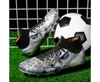 Men Soccer Cleats Professional Children'S Football Shoes Tf Fg Soccer Boots - Black