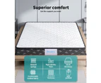Dreamz Spring Mattress Bed Pocket Tight Top Foam Medium Soft King Single 16CM