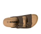 Reid Olympus Slip on Slide Sandal Men's  - Brown