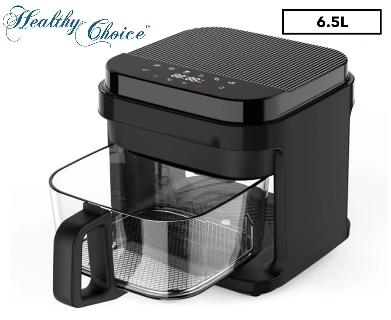 Healthy Choice 6.5L Glass Digital Air Fryer