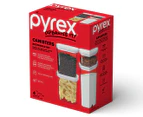 Pyrex 4-Piece Rectangle Canister Set