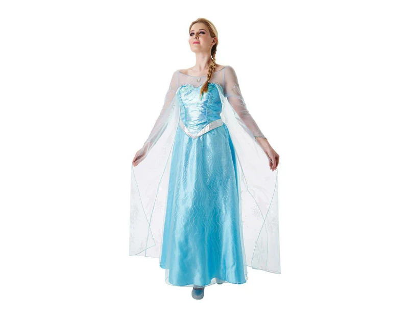 Elsa Deluxe Costume for Adults - Disney Frozen