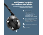 Bone Conduction Headphones bluetooth Earphone Sports Headset With Mic Portable Earbuds IPX6 Waterproof -Black