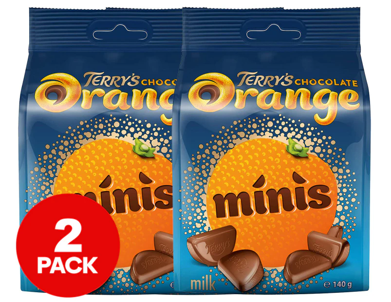 2 x Terry's Chocolate Orange Minis Milk 140g