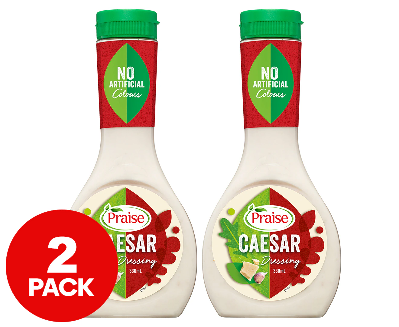 2 x Praise Caesar Dressing 330mL