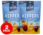 2 x Sesh Snacks Nippers Sweet Salty Nut Mix 130g