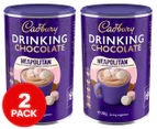 2 x Cadbury Neapolitan Drinking Chocolate 250g