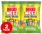 2 x Swizzels Mini Meez Tasty Chews 120g