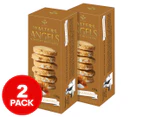 2 x Walters Angels Nougat Biscuits Salted Caramel 150g