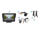 Elinz 4.3" LCD Monitor 12V Wireless Car Rearview Kit CMOS Car UTE Van SUV Reversing Camera