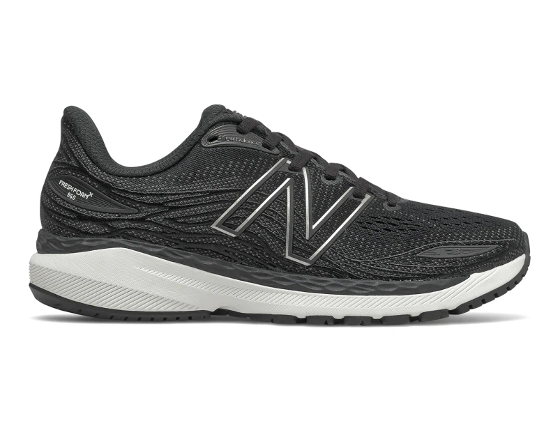 New Balance Women's Fresh Foam X 860v12 Running Shoes - Black/White