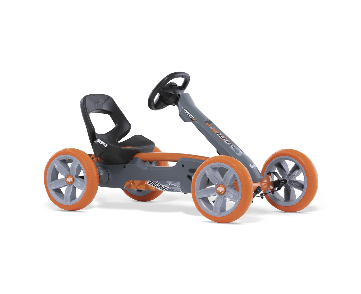 Berg Reppy Racer Kids/Children's Pedal Go Kart Ride On Toy Car Orange 2.5-6y