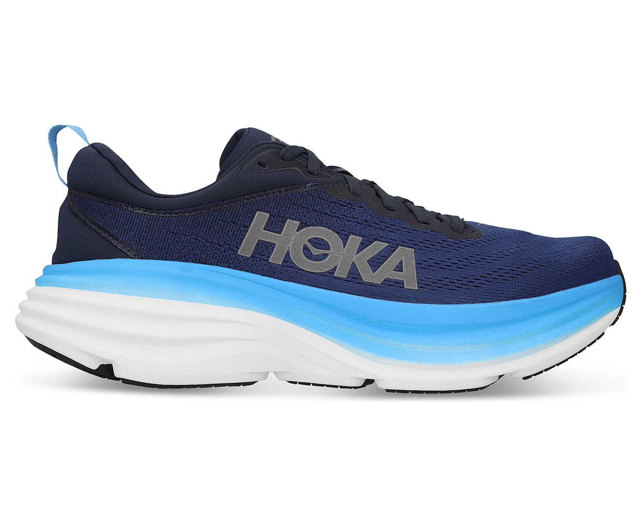 Hoka One One Men's Bondi 8 Running Shoes - Outer Space/All Aboard ...