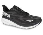 Hoka One One Men's Clifton 9 Running Shoes - Black/White