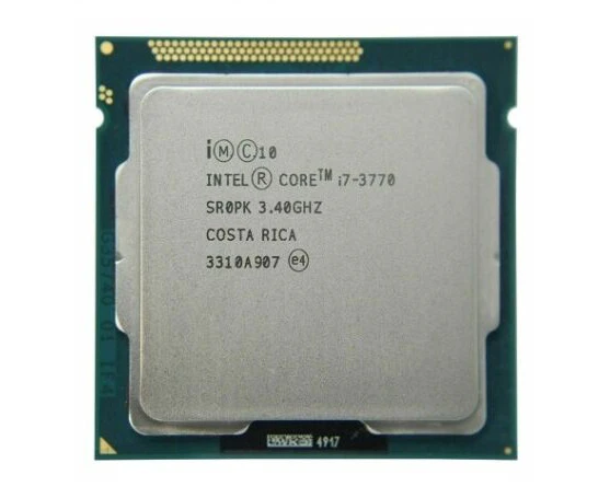 Intel Core i7 3770 CPU/ Quad Core 3rd Gen. Processor, 3.40Ghz, Turbo 4.0Ghz - Refurbished Grade A