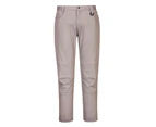 Portwest Ladies Stretch Slim Fit Work Pants Cotton Cargo Pants Comfort LP401 - Sand