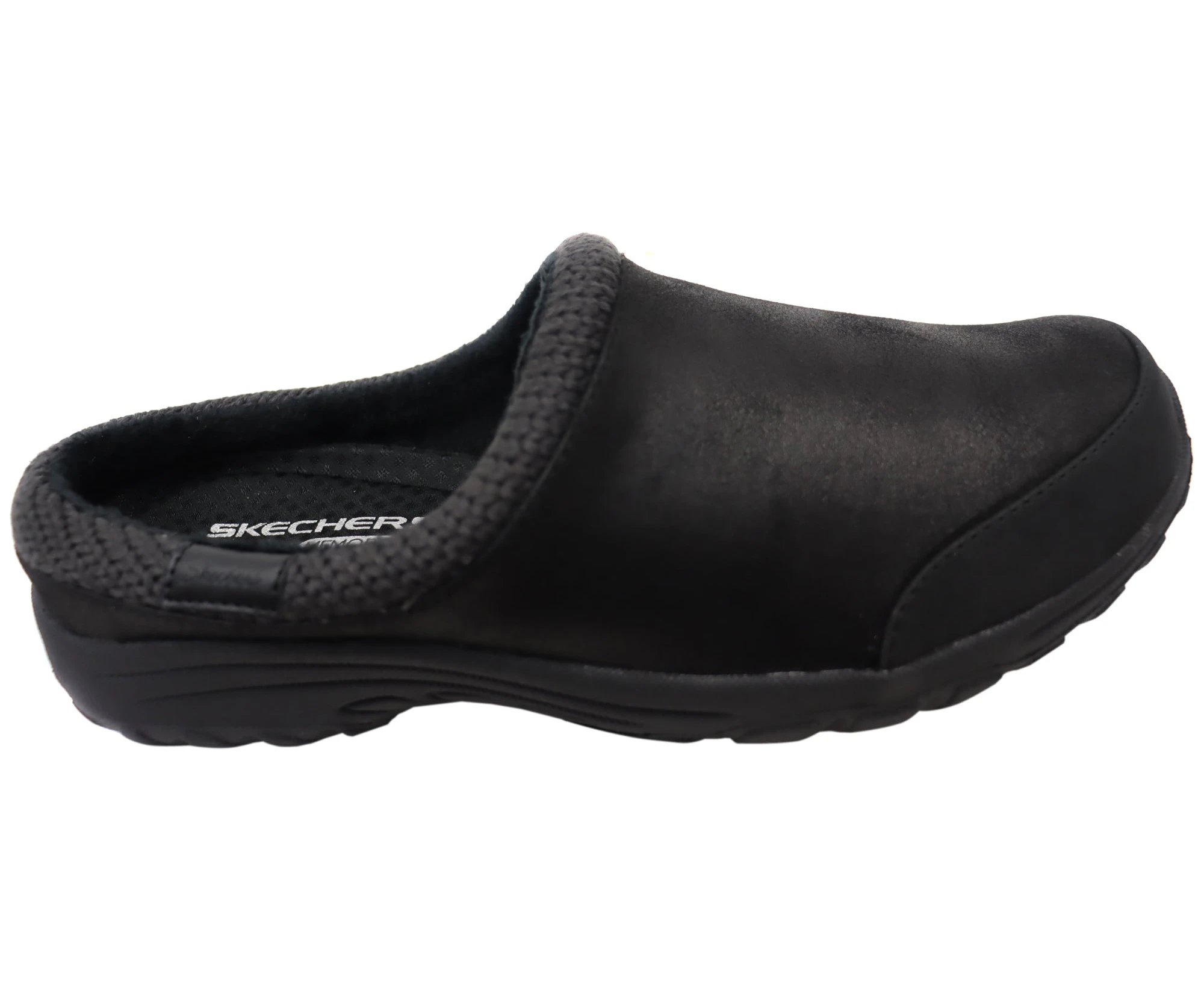 Skechers Womens Reggae Fest 2.0 Descent Open Back Shoes Mules Shoes - Black