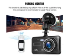Car Dash Camera Dual Lens Cam FHD 1080P Front and Rear DVR Recorder Night Vision