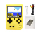 Games Handheld Game Console Retro Video Game Boy Game Toy Built-in Kids Gift Yellow