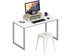 Computer Desk Laptop Table, Modern Sturdy Office Writing Desk Notebook Study Desk for Home Office Workstation - Black