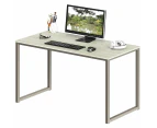 Computer Desk Laptop Table, Modern Sturdy Office Writing Desk Notebook Study Desk for Home Office Workstation - Maple