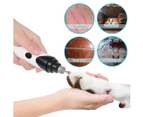 Pet Clippers Electric Dog Cat Nail File Claw Grooming Nail Grinder Trimmer