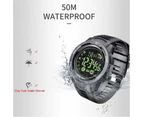 WIWU Sport Digital Watch 50M Waterproof Camera Backlight Stopwatch Alarm-Red