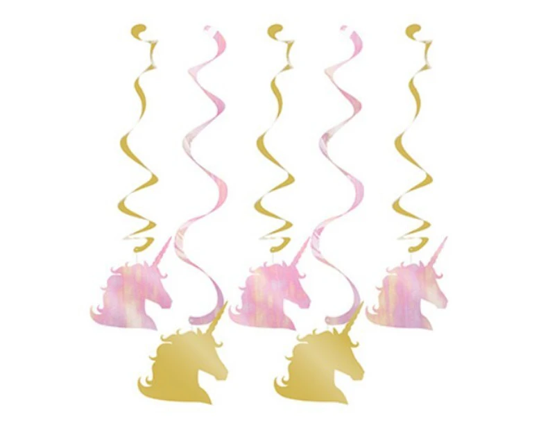 Unicorn Sparkle Dizzy Danglers Hanging Swirls Size: One Size