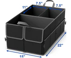 Car Trunk Organiser For SUV Truck, Auto Durable Collapsible Cargo Storage