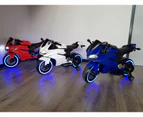 Ducati Motorbike Replica, 12V Electric Ride On Toy - White