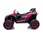 24V Utv Stinger Electric Kids Ride On Car - Pink