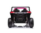 24V Utv Stinger Electric Kids Ride On Car - Pink