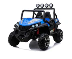 Beach Buggy Speed, 24V Electric Ride On Toy for Kids- Blue